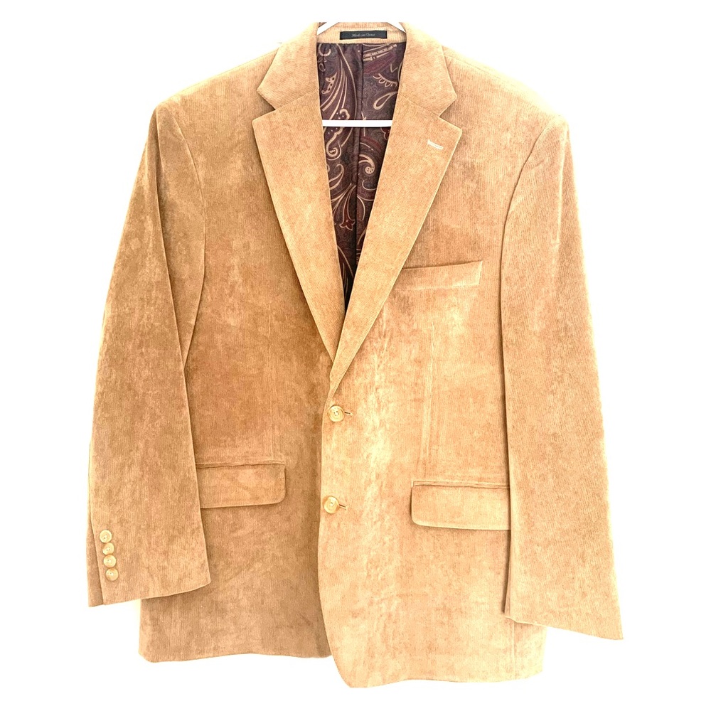 LAUREN Ralph Lauren- tan, corduroy blazer